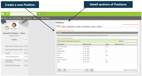 Position Control Roster Example Human Resources Position Management: How to manage and load new positions - ReyPath ...